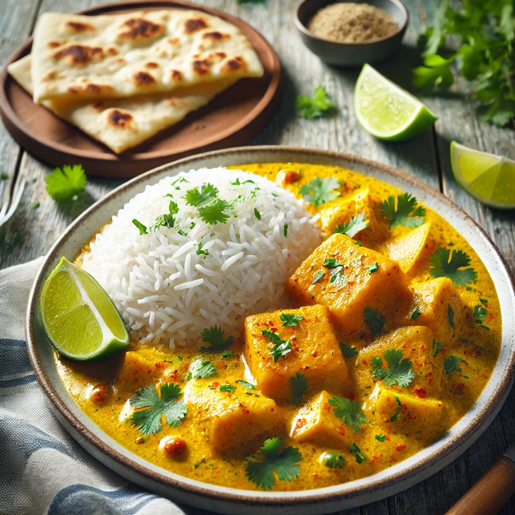 Curry de Poisson au Lait de Coco
